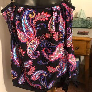 Women's minimizer swim top